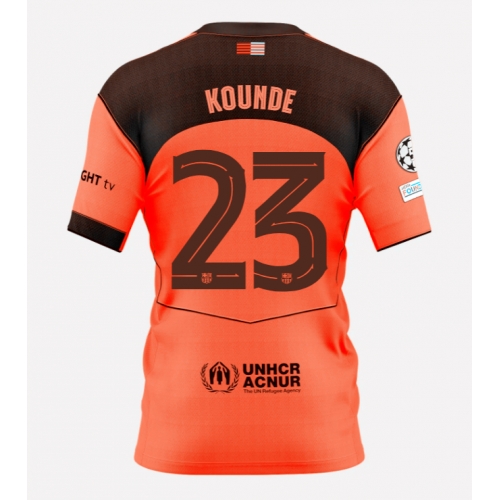 Billige Fotballdrakt Barcelona Jules Kounde #23 Replika Tredjedrakt 2025-26 Kortermet Billige Fotballdrakt Barcelona Jules Kounde #23 Replika Tredjedrakt 2025-26 Kortermet